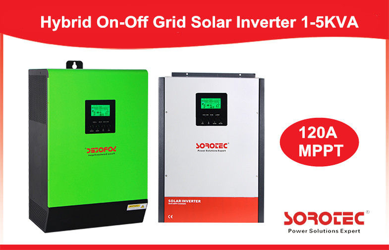 CE Solar System Inverter / Grid Tied Solar Power Inverters with Battery Pack